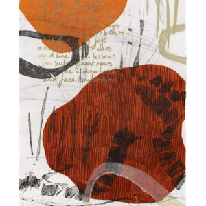 A Deep Breath - monoprint
